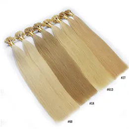 Fusion High Qulity Pre Bond Hair Extension U Tip Hair Brazilian India European Chinese 12-24inch 50g 70g 100g Factory Outlet Wholesale
