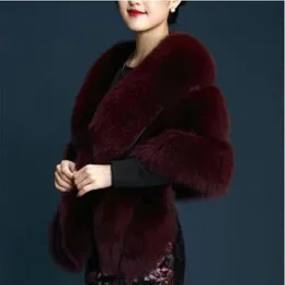 Burgundy fur bolero sales