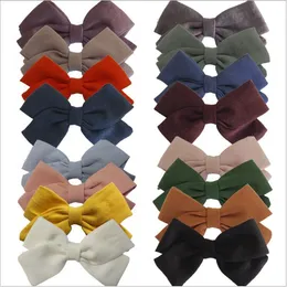 Huvudband scrunchies bowknot hair clip fasta rutiga hårband randig polka dot hästsvans rep huvudbonad hår tillbehör fest dekoration b7247