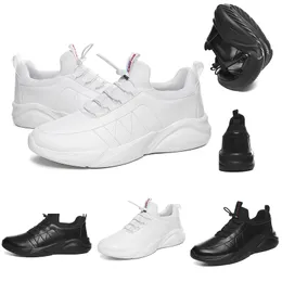 2020 Nya mode löparskor för män Kvinnor Triple Black White Leather Platform Sport Sneakers Mens Trainers Hemlagad Märke Made In China