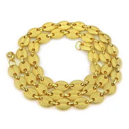 New Fashion Mens Gold Bling Heavy Cuban Link Chain Collana 12mm 30 pollici Hip Hop Catene lunghe Miami Rapper Gioielli personalizzati per ragazzi