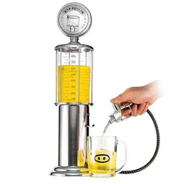 New Mini Beer Dispenser Machine Drinking Vessels Single Gun Pump with Transparent Layer Design Gas Station Bar for Drinking Wine NNB