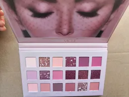 Nowy Piękno Rose Glod Paleta Eyeshadow 18 Kolory Paleta Eyeshadow Rose Gold Textured Palette Makeup Eye Cień Darmowa Wysyłka