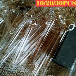 高ホウ素酸塩ガラスパイプ新しい透明な厚いオイルバーナーパイレックスガラスオイルパイプ喫煙パイプセット