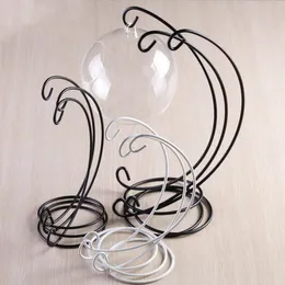 Iron Stand Rack Ornament Display Stand for Hanging Glass Globe Air Plant Terrarium Witch Ball Holder Wedding Party Home decor LXL739-1