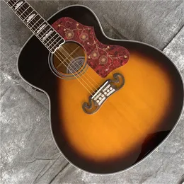 Nuevos mejores instrumentos musicales Custom J200 VS Guitarra acústica en stock