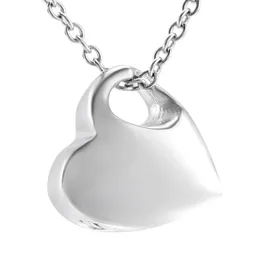 ZZL119 Hot Selling Goedkope Cremation Jewelry Heart Urn Ketting voor Menselijke Ashes Houder Houdersake Medaillon voor Mannen Vrouwen Graveerbare