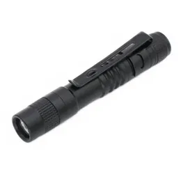 2000LM Mini Portable Small Pen Holder LED Flashlight Night Walking Lighting Car Repair Work Torch Aluminum Alloy