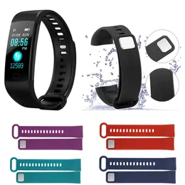 Y5 Smart Watch Watch Oxygen Coração Monitor Fitness Tracker Smart WristWatch Impermeável Bracelete Inteligente para iOS Android iPhone Pulseira
