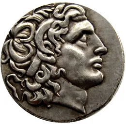G (01) nadir antik sikke Büyük İskender III MÖ 336-323. Gümüş Drahmi Antik Yunan Parası kopya paralar toptan