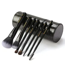 Wielofunkcyjne pędzle do makijażu Zestaw Proszek Fundacja Eye Shadow Brwi Eyelash Makijaż Zestawy Szczotki z Brush Barrel 7PCS / Set Rra1024