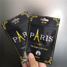 3.5g Paris Og Koku Durum Torbaları Çocuk Mylar Çanta Stand Up Koruma Kuru Bitki Çiçekleri