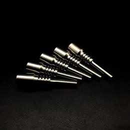 DHL!!! 10mm Male Nectar Collecting Titanium Tip 40mm Length Grade2 Titanium Nails For NC Glass Water Bongs Dab Rigs Pipes Smoking