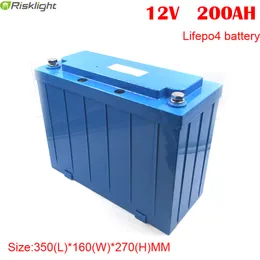 太陽電池貯蔵システムのための深いサイクルライフ充電式バッテリー12V 200Ah LiFePO4バッテリーパック