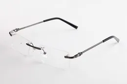 Nytt mode herrsolglasögon högkvalitativt metall gångjärnssolglasögon herrglasögon dam solglasögon UV400 lins unisex med originalfodral och låda