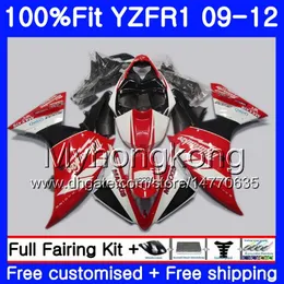 ヤマハYZF 1000 R 1 YZF R1 2009 2011年2011年241HM.49 YZF-1000 YZF-R1 YZF1000 STCOK REDフレームYZFR1 09 10 11 12フェアリングキット