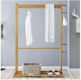 Bambus wieszak na ubrania drzewo półka sypialni bambusowa stojak na ubrania gospodarstwa domowe wieszak podłogowy łazienka ręcznik stojak do sypialni meble