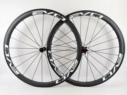 EVO full carbon wheels 38mm depth 25mm width carbon wheelset clincher/tubular road carbon bike wheelset with 3K matte finish