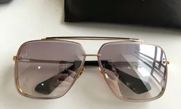 Luksusowy projektant Square Big-Rim Okulary przeciwsłoneczne dla mężczyzn Kobiety UV400 62-12 metali Platerowanie Moda Driving Glassful Pełna zestaw Case Freeshipping