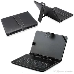 USB Interface Keyboard Pen Leather Case Cover Skin For 7 8 9.7 10 10.1 Inch laptop Tablet PC