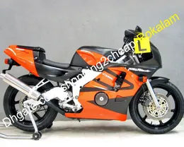 Carenature moto per CBR250RR MC22 MC 22 Moto Cowling Parte 90 91 92 93 94 Set carenatura CBR 250RR Arancione Nero (Stampaggio ad iniezione)