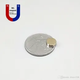 100st 8 * 2 8x2 mm Magneter Bulk Small Round NdFebEB Neodymium Disc Dia 3mm N35 Super kraftig stark sällsynt jordartsmagnet