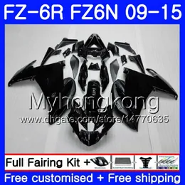 YAMAHA FZ6N FZ6 R FZ 6N için gövde Mat siyah sıcak FZ6R 09 10 11 12 13 14 15 239HM.8 FZ-6R FZ 6R 2009 2010 2011 2012 2013 2014 2015 Fuarı