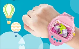 Mini Zegarek zdalnego sterowania RC Zabawki Model Dzieci Katapult Wibrujący Samochód Zabawki Edukacyjne Dziecięce dla dzieci Chłopcy B1001