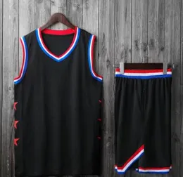 割引2019新しい男性大学のトレーニングバスケットボールユニフォームキットスポーツ服トラックスーツ、卸売男性ストリートウェアバスケットボールセット