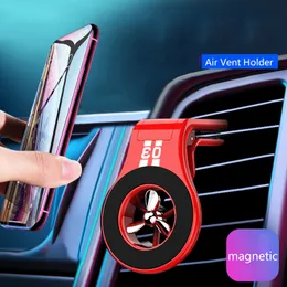 Magnetic Car Phone Holder Mount Stand Universal Air Vent Aromaterapi Clip Mount för iPhone 11 Pro Max Huawei Xiaomi i GPS-navigering