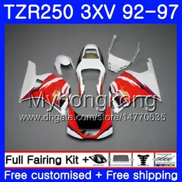 Kit For YAMAHA TZR250RR RS TZR250 on sale white 92 93 94 95 96 97 245HM.41 TZR 250 3XV YPVS TZR 250 1992 1993 1994 1995 1996 1997 Fairing