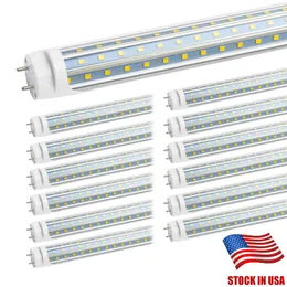 25pcs-T8 أنابيب ضوء LED 4ft 60w LED أضواء أنبوب د الجانبين ثلاثي على شكل 3 صفوف مصابيح استبدال LED لمدة 4 أقدام لاعتداء الفلورسنت