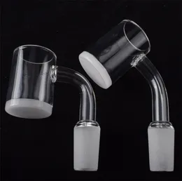 High Quality 4mm Opaque Bottom Gavel Flat Top Quartz Banger 10mm 14mm 18mm XL XXL Quartz Banger Nail For Glass Bong Dab Rigs