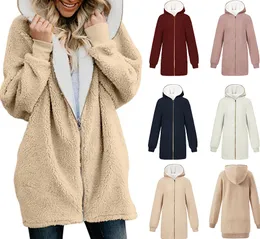 11 stilar moderskap cardigans jackor vinterrockar mamma varm jumper fleece päls kappa hoodie outwear manteau mamma kläder m809