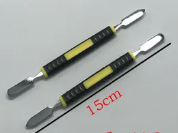 150mm Metal Pry Tool Double Ended Open Tools Plastic Handle Crowbar Dual Head Spudger for iPhone Tablet