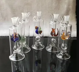 Multi-padrão bongs hookah vidro acessórios não contêm eletrônicos, tubos de vidro fumadores coloridos mini-multi-cores Pipes mão Melhor Spo