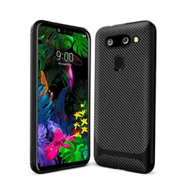Carbon Fiber Durable Light Shockproof Cover Full Protective Slim Fit Shell Soft TPU Silicone Bumper Case for Samsung A20/A30/A50/S10/NOTE10