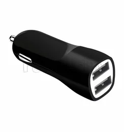 Portas USB duplas 2.1A carregadores de carro adaptador de energia para iphone X 11 12 13 14 15 Pro max Samsung S20 S23 S24 F1