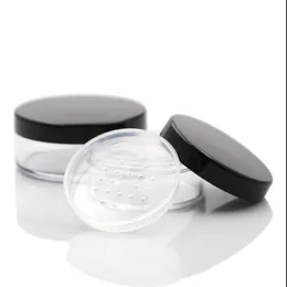 24 x 30g 50g Empty Powder Containers With Sifter For Cosmetic Powder, Sifter Plastic Jar Loose Powder Tin Box Pot Wholesale