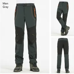Męskie spodnie 2022 Toppick Winter Mężczyźni Ubrania Ubrania piesze piesze do pieszych miękkich spodni na zewnątrz wodoodporne wiatroodporne termiczne termiczne na kemping Z230731