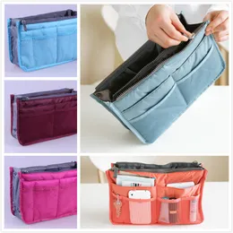 Colorful Travel Makeup Bags Women's Lady Cosmetic Bag Pouch Clutch Handbag Hanging Jewelry Casual Purse Foldable Large Capacity Storage Bag