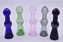 Newest design Brand labs quality colorful The Liberty Bell of glass pipe thick heady glass One Hitter Pipes cigarette filters tobacco pipe