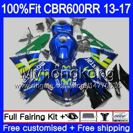 Injetor Movistar Azul + Tanque Para HONDA CBR600 RR CBR600RR 13 14 15 16 17 274HM.14 CBR 600RR F5 CBR 600 RR 2013 2014 2015 2016 2017 Carenagem