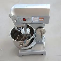 Máquina de mixer de pão elétrico Máquina de misturador Ovos 220V Bolo de comida misturador amassar máquina de massa de massa de aço inoxidável