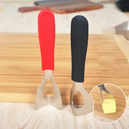 Mini Sandwich Spreader Butter Cheese Slicer Knife Stainless Steel Spatula Kitchen Tool with Silicone Handle