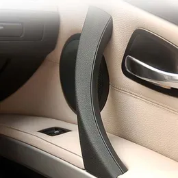 Maniglia Porta Interna Per BMW Per Serie 3 E90 E91 E92 E93 316 318 320 Auto Maniglia Interna Porta Interna Pannello Tirare Trim Copertura Sinistra Destra Car Interior Door Pull Handle ( Color : Black