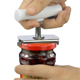 Creative Can Opener Jar Bottle Justerbar Manuell Rostfritt Stål Lock av Arbetsplatser 360 Rotation Köksredskap