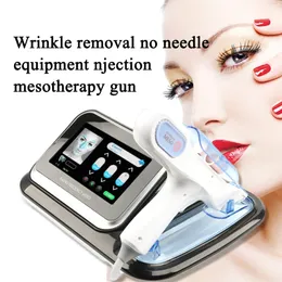 Professional Water Mesotherapy Gun Vanadium- Titanium RF Wrinkle Removal 3 colors light red blue green skin care acne treatment