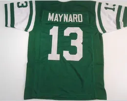 Men Don Maynard #13 Sewn Stitched RETRO JERSEY Full embroidery Jersey Size S-4XL or custom any name or number jersey