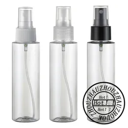 50st / parti 100ml Clear Cosmetic Makeup Inställning Spray Flaskor för förpackning, 100cc Tom plast Pet Container Mist Sprayer Pump
